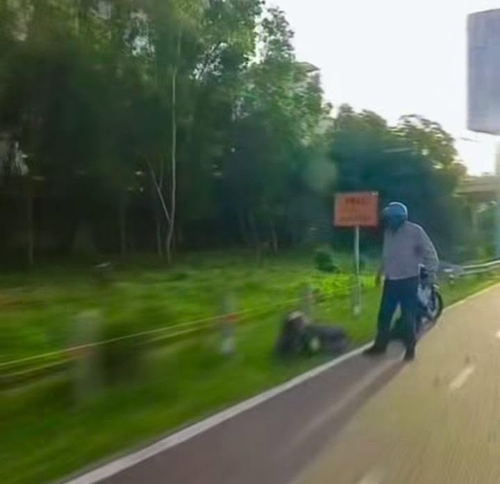 Image from: Lelaki Tetak Penunggang Motosikal Direman Empat Hari
