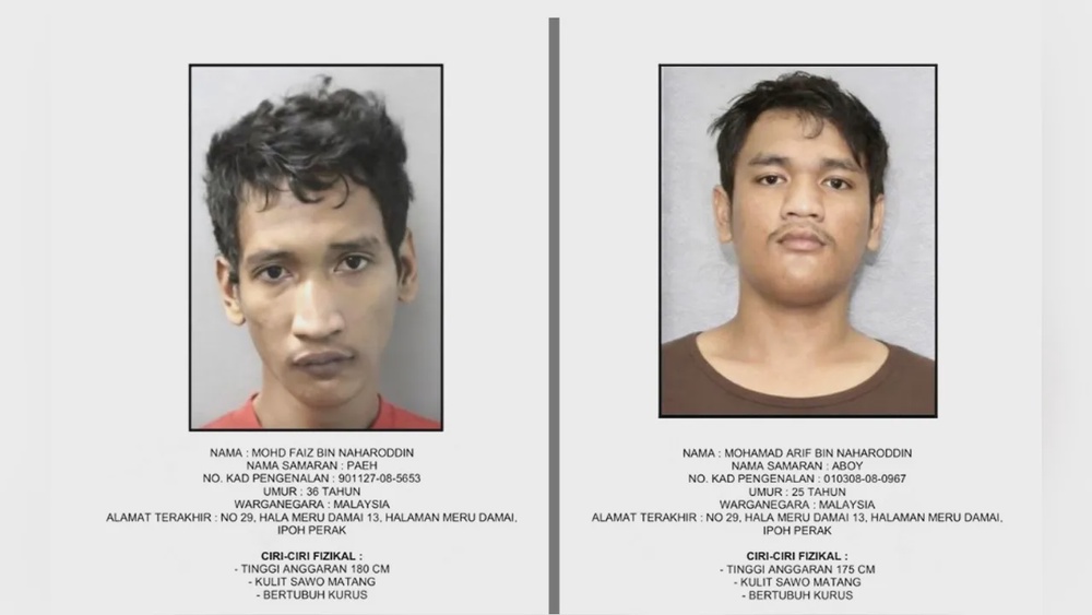 Image from: Dua Lelaki Ditahan Kes Curi Peti Wang, Telefon Bimbit Peniaga Gerai