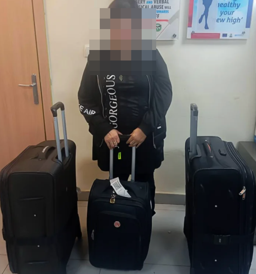 Image from: Cubaan Seludup 31Kg Dadah Ke Nigeria Gagal! Polis Kesan Anak Wanita Warga Emas Yang Ditahan