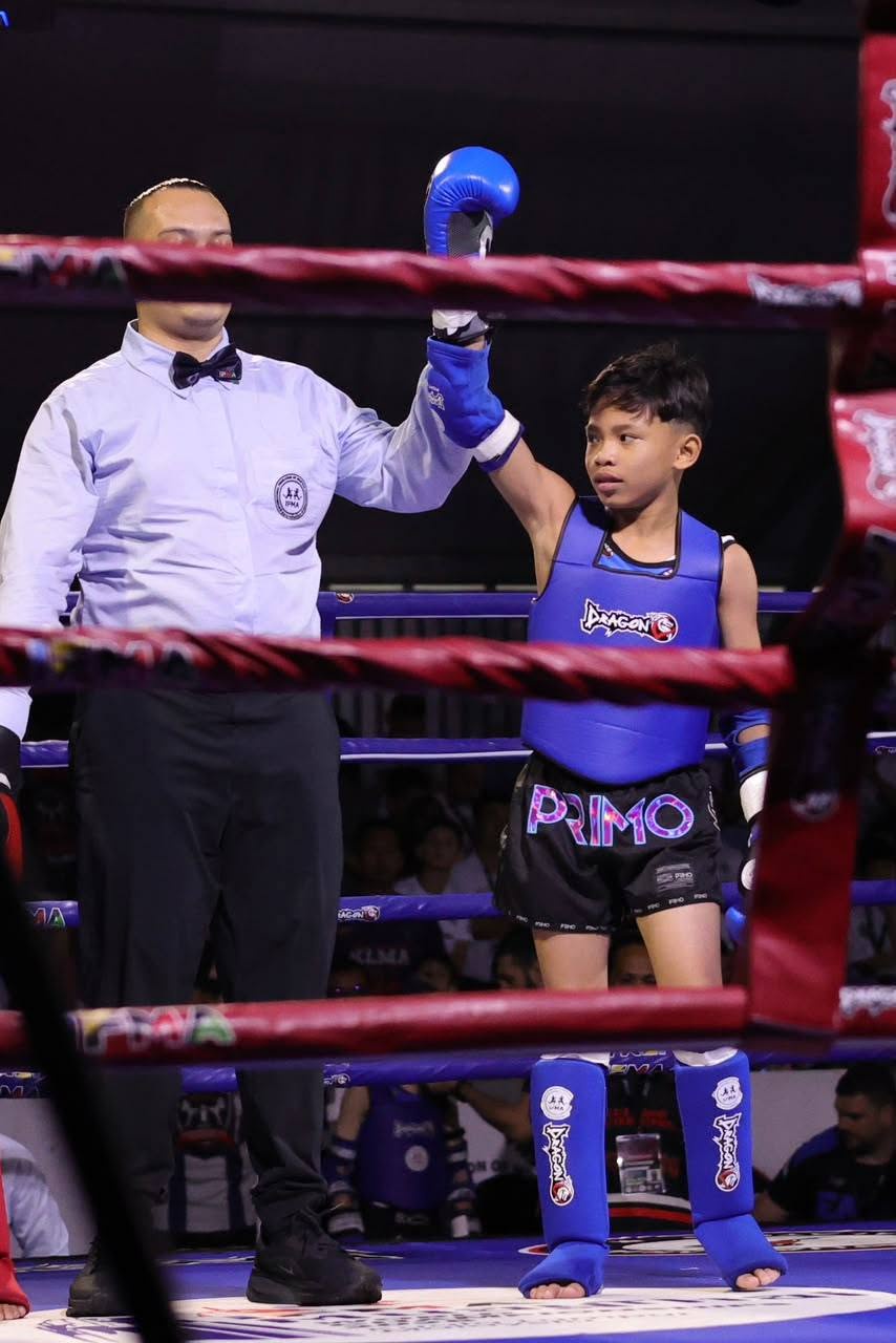 Image from: Berusia 12 Tahun, Zahirul Haq Rangkul Emas Muay Thai Remaja Dunia