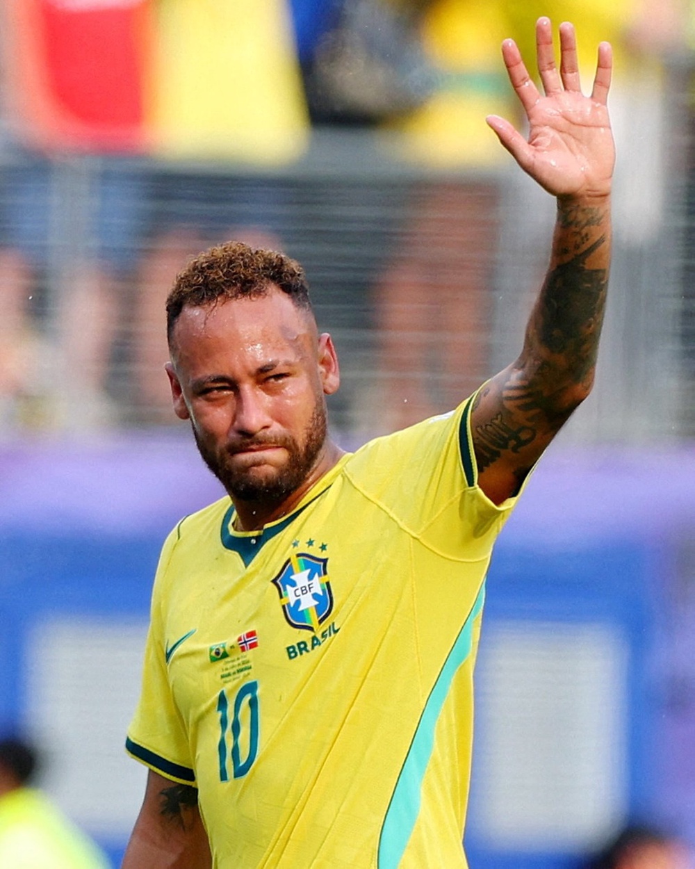 Image from: Menangis Terduduk, Neymar Umum Bersara Selepas Brazil Tersingkir Piala Dunia