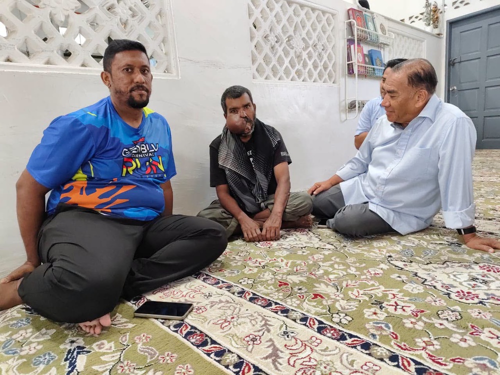 Image from: Penggali Kubur Derita Kanser Mulut -“Saya Mahu Sembuh, Jalani Kehidupan Seperti Biasa..”