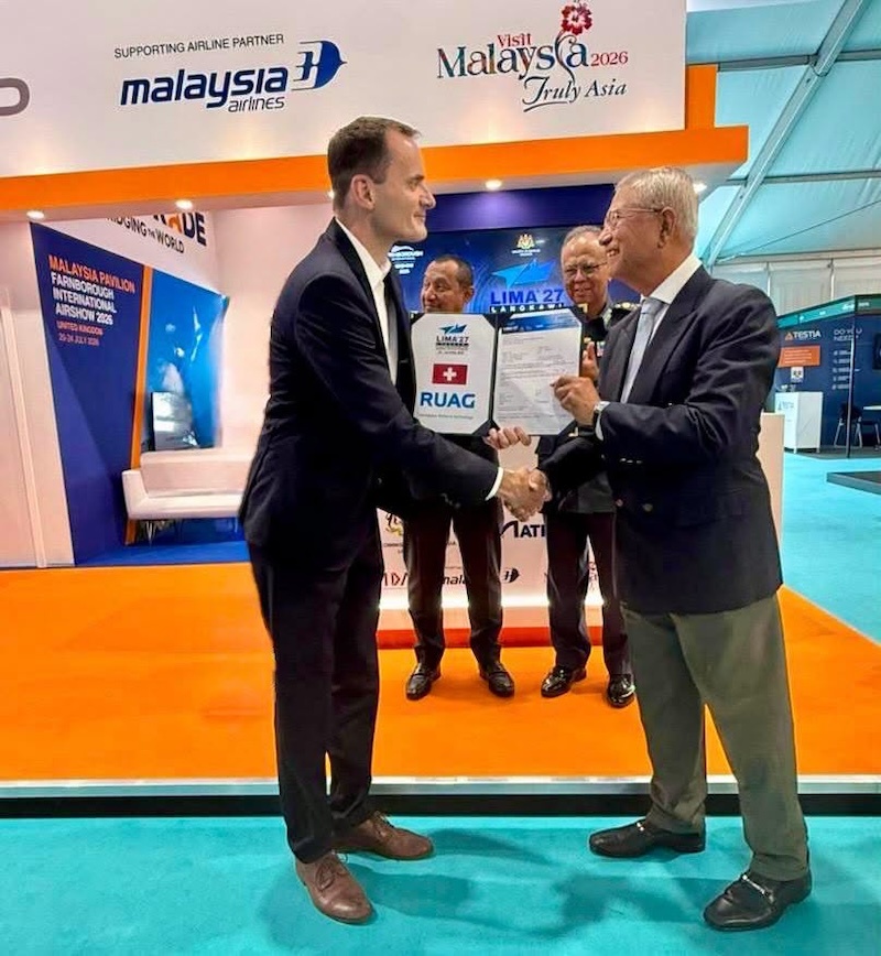 Image from: MINDEF Martabatkan Malaysia Melalui Penyertaan Awal Pemain Industri Pertahanan Dunia Dalam LIMA 2027, DSA & NATSEC Asia 2028