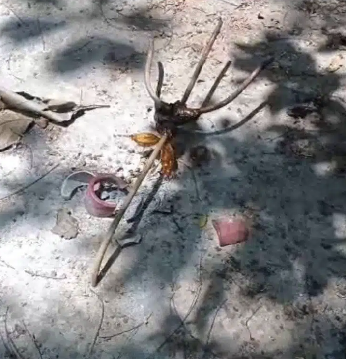 Image from: Tamim Dahri didakwa rosakkan simbol agama Hindu, mengaku tidak bersalah