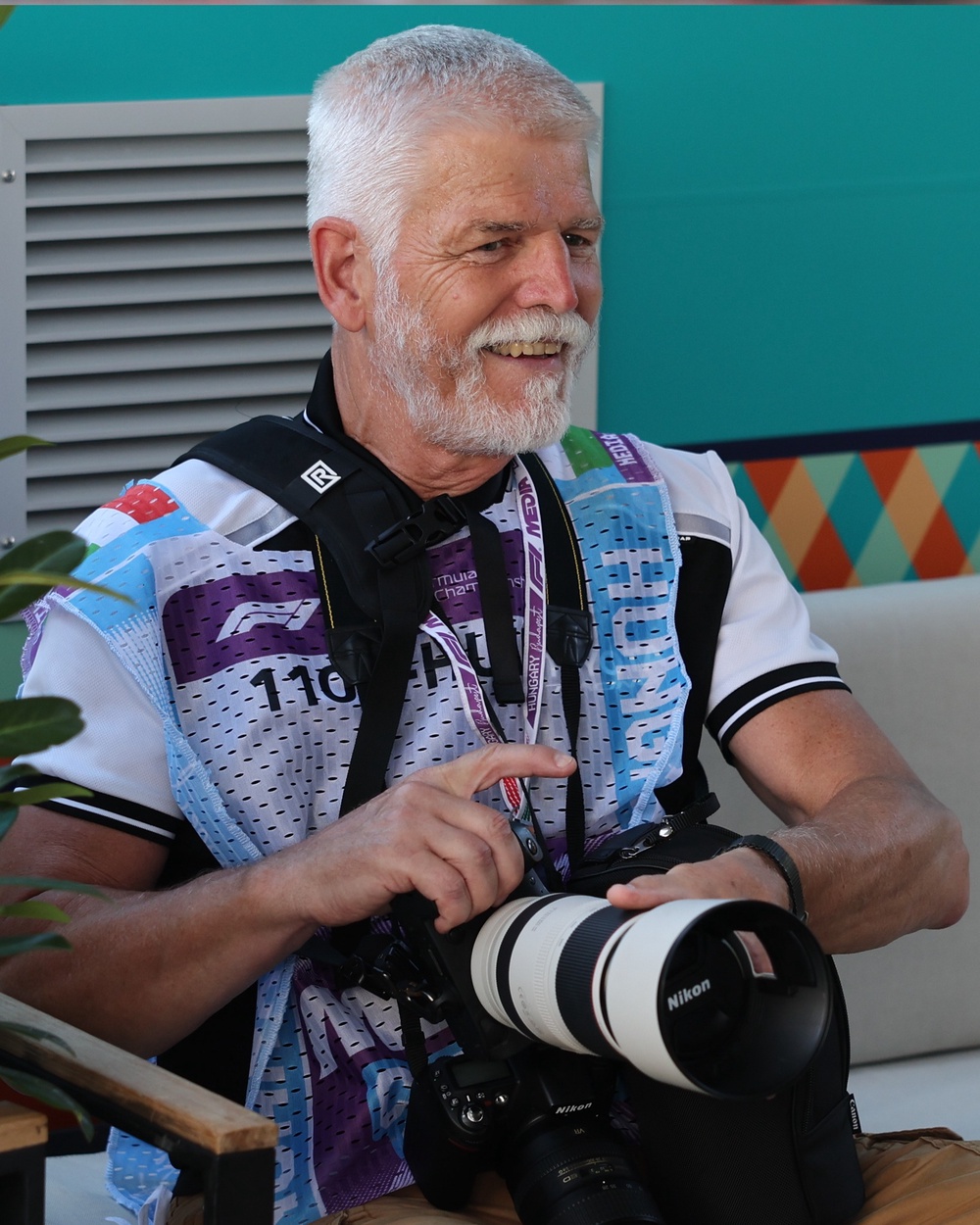 Image from: Hungarian GP: Bukan Di Paddock! Presiden Czech Jadi Jurugambar F1 Demi Minat Fotografi Sukan Permotoran