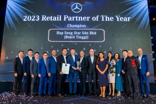 Mercedes-Benz Malaysia honours its best retail partners for 2023; Hap ...