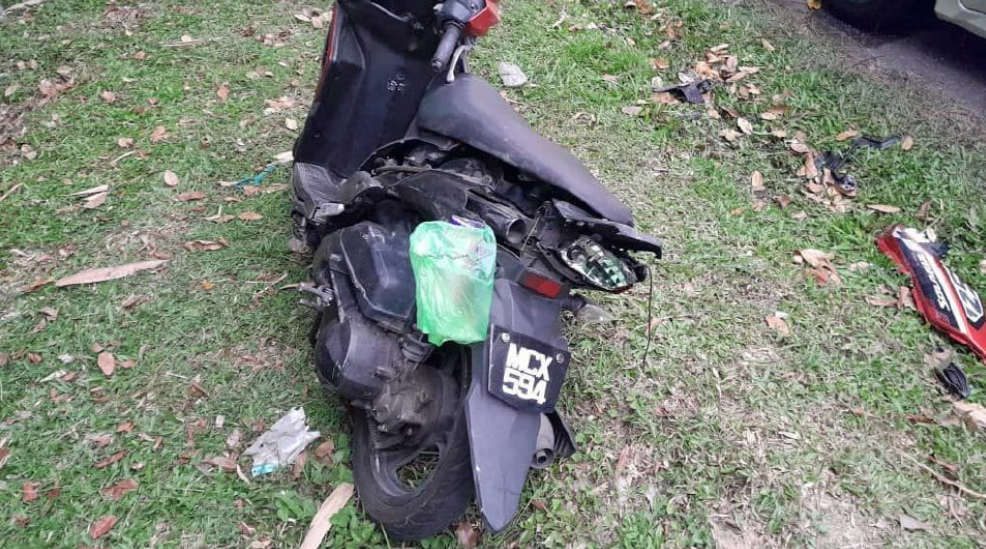 Image from: Lagi Kes Lori: Warden Penjara Maut Digilis Lori Simen, Dipercayai Kerana Brek Rosak