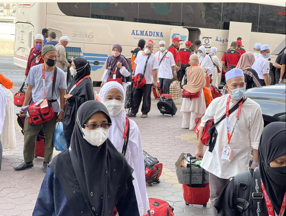 Image from: Kementerian Haji dan Umrah Arab Saudi Puji, Hargai Jemaah Haji Malaysia Berdisiplin & Jaga Kebersihan
