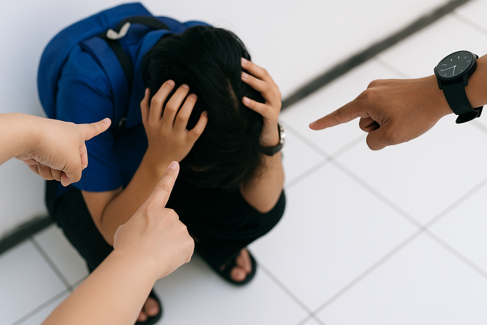 Image from: “Tak Dinafikan Filem Gengster Antara Punca Kes Buli Di Sekolah Meningkat” – Aaron Aziz