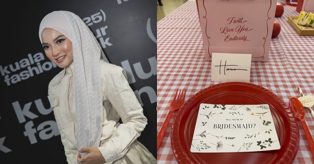 Hawa Rizwana Muat Naik Foto Kad ‘Will You Be My Bridesmaid’, Nama Nora ...
