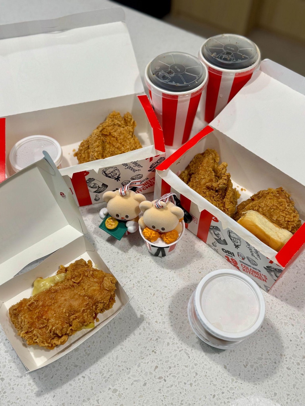 Image from: Keychain Charms Paling Comel, Rugi Kalau Tak Dapatkan Koleksi KFC x Butterbear! Stok Terhad!