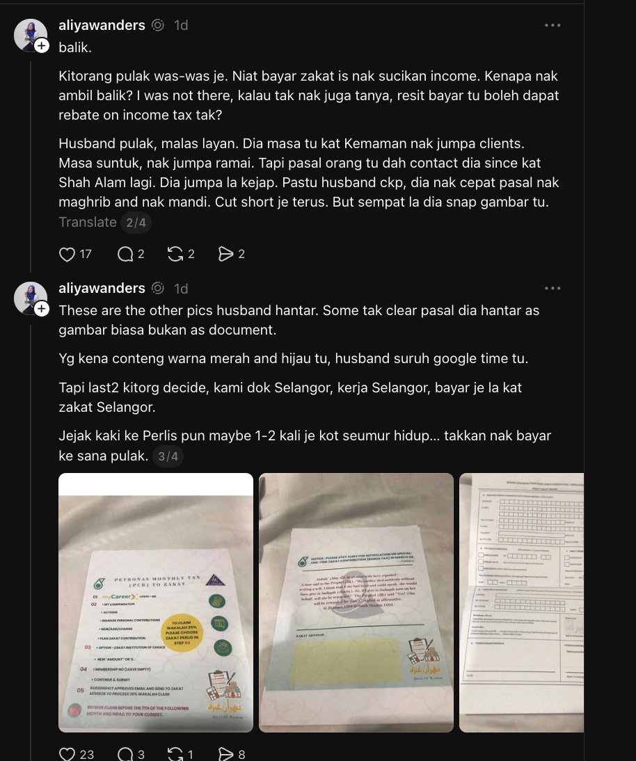 Image from: Isu Wakalah 20% Zakat Perlis: Apa Sebenarnya Berlaku? (Versi Mudah Faham)