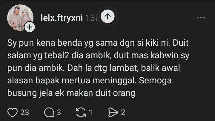 Image from: Bride Assistant ‘Kantoi’ Ambil Duit Mas Kahwin, Curi Rantai Dan Gelang Pengantin, Rupanya Ramai Jadi Mangsa – “Sangat Licik!”