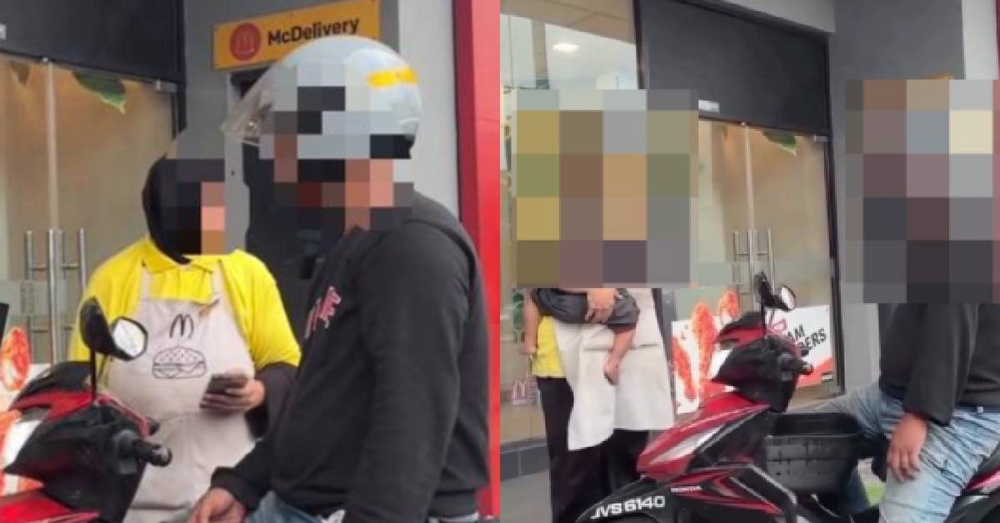 Image from: “Akak Dah Lama Hidup Dengan Dia, Suara Dia Memang Kuat” – Akak ‘Fast Food’ Ditengking Pertahan Suami Dari Kecaman