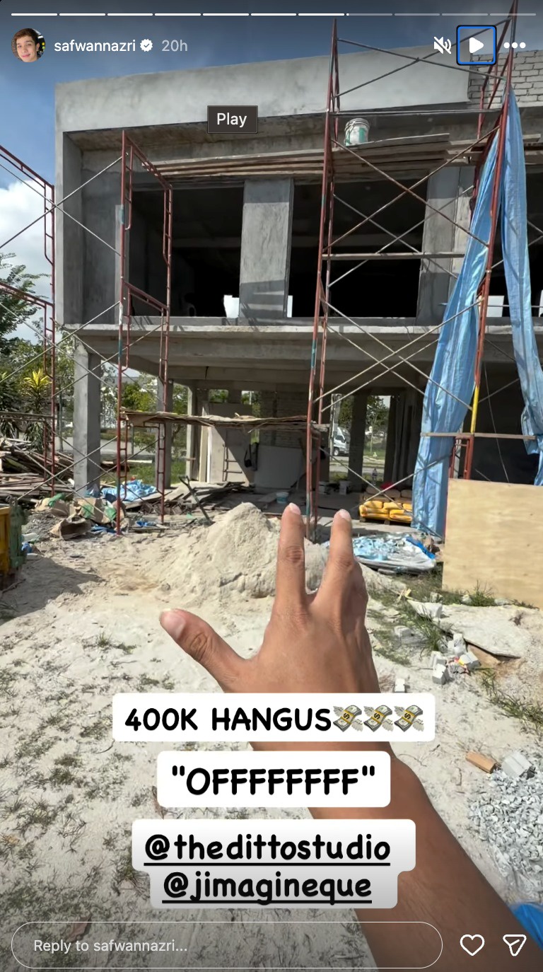 Image from: “Lagi Biadab Dia Tu Kawan Saya Sendiri” – Pelakon Safwan Nazri Dakwa Ditipu Kontraktor, Alami Kerugian RM400K