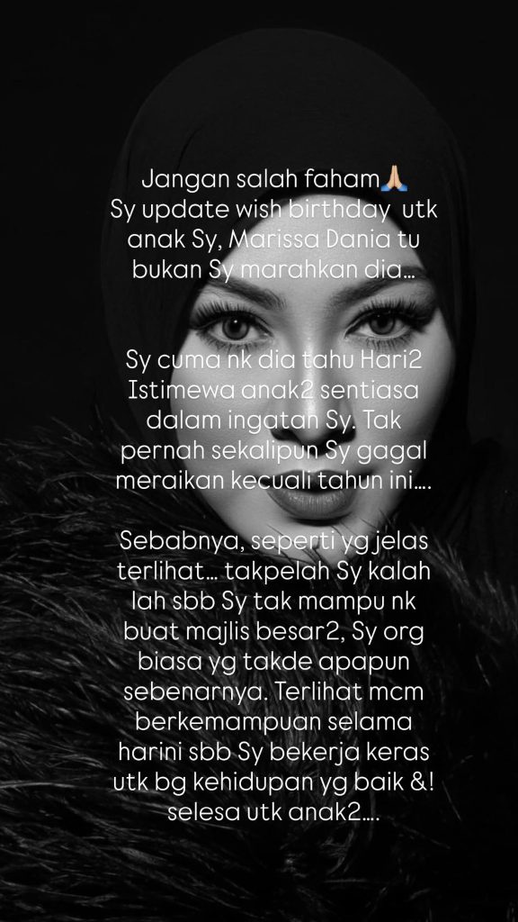 Image from: “Sampai Terkencing Dalam Kereta, Ada Dia Peduli?” – Abby Abadi Luah ‘Luka Yang Tersimpan’, Dakwa Pernah Berkorban Demi Keluarga Hingga Trauma