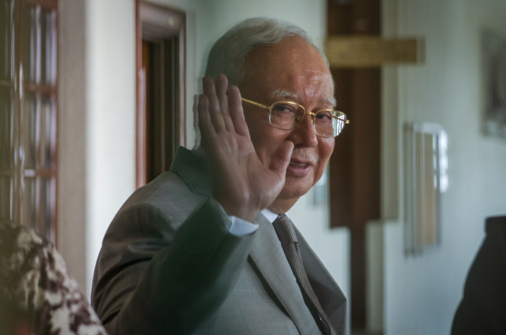 Najib Razak di Mahkamah