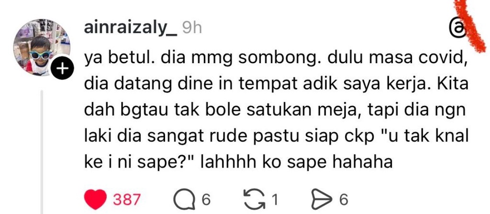 Image from: “Kau Pun Orang Kenal Sebab Menantu Siti…” – Tya Ariffin Mohon Maaf Jika Pernah Dianggap Sombong, Beri Alasan Rabun Jauh