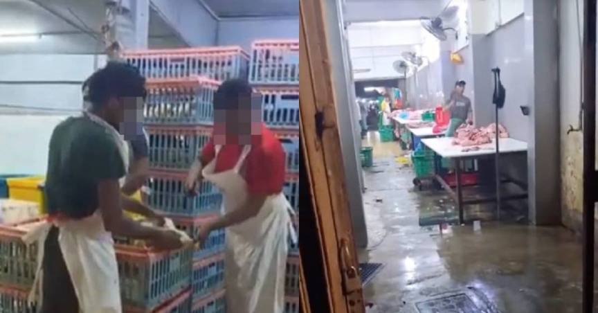 Image from: Ayam Masih Dilemaskan Sebelum Disebembelih, JAKIM Maklum Premis Bukan Pemegang Sijil Halal Malaysia