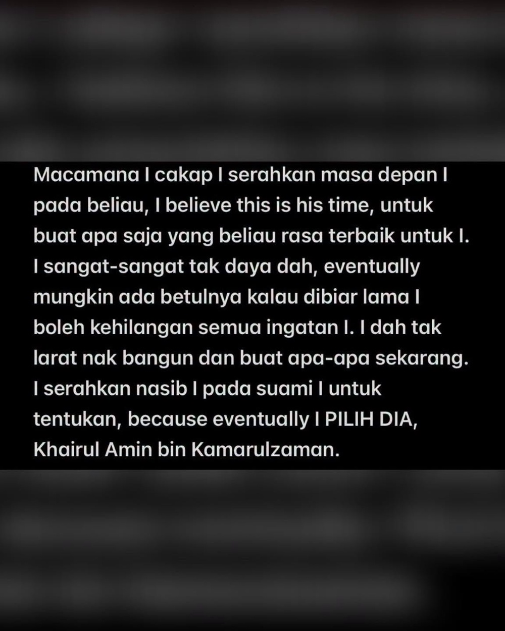 Image from: Wanita Dakwa Dah Jadi Isteri Khairul Aming, Dedah Akad Nikah Berlaku Di Dapur – “Ala-Ala Nikah Masa PKP”