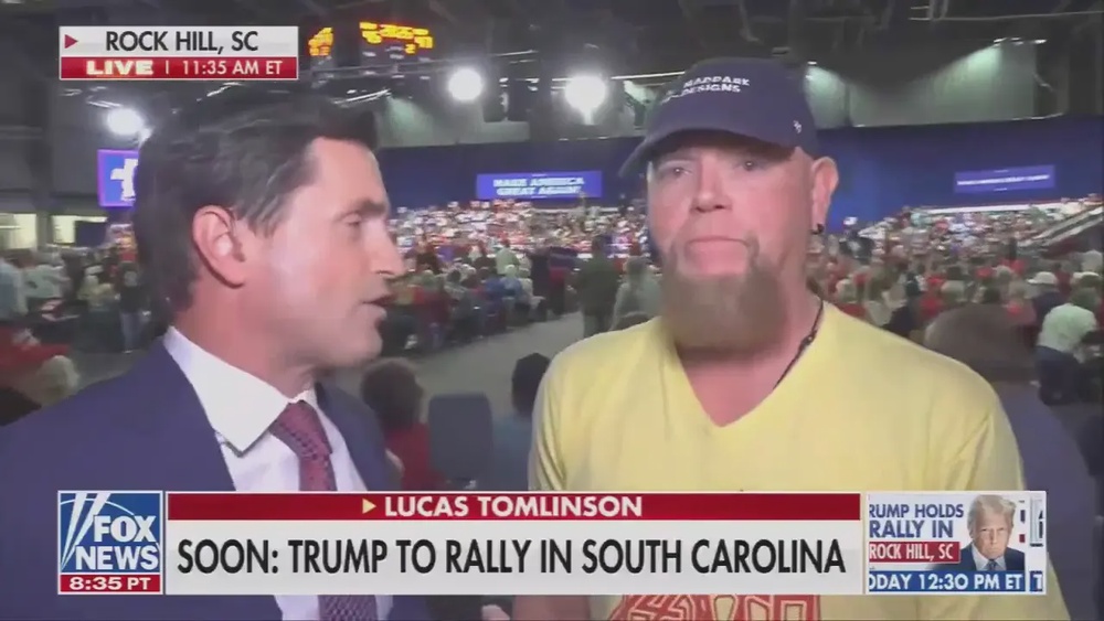 Image from: Trump drops out of final two midterms rallies and rages at ‘disgusting’ reporter: Live updates