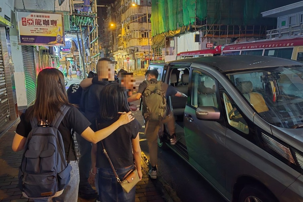 Hong Kong police arrest 185 in 3-day citywide crackdown on triad ...