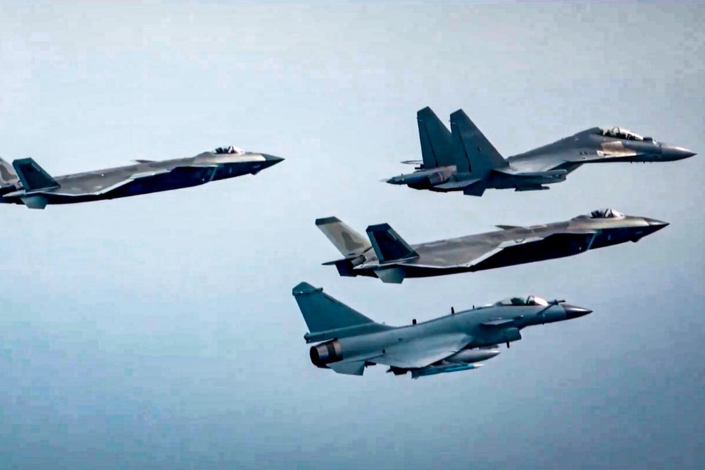 Taiwan sees spike in PLA military activity as island stages defence drills