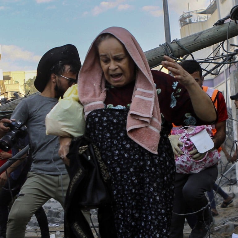 Hundreds Killed In Strike On Gaza Hospital As Israel Denies Responsibility Hundreds Killed In Strike On Gaza Hospital As Israel Denies Responsibility