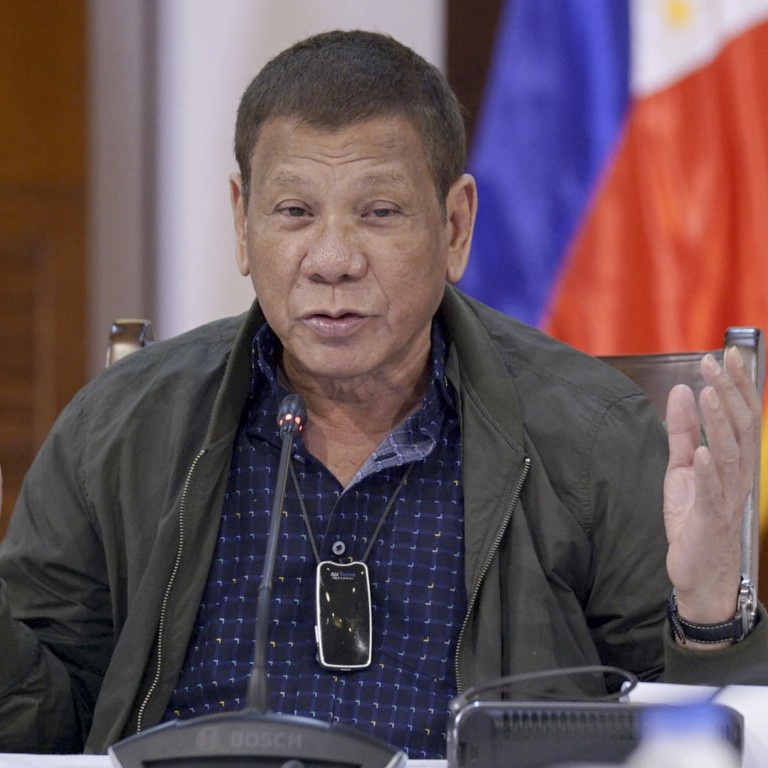 Philippines lawmaker sues expresident Rodrigo Duterte over death threat