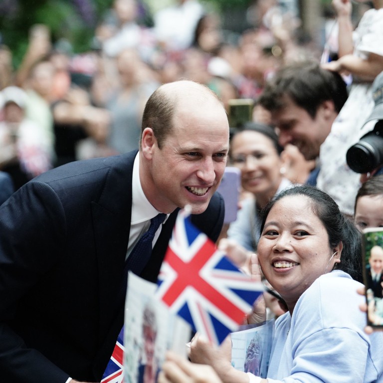 Britain’s Prince William arrives in Singapore for first time in 11