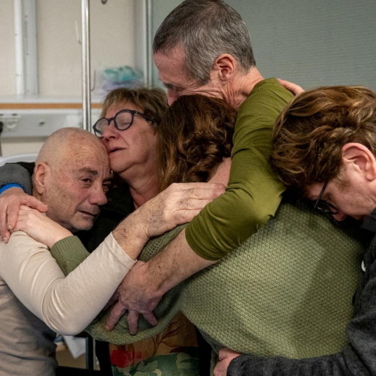 Israel-Gaza war: hostages reunite with families following dramatic ...