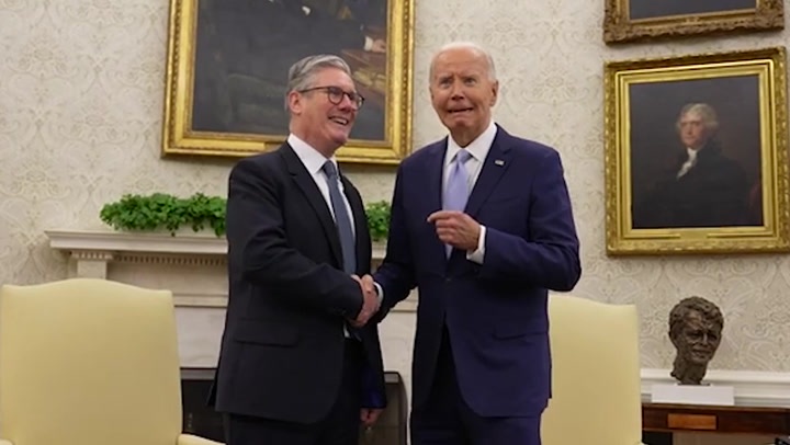 Image from: Joe Biden introduces Zelensky as ‘Putin’ in major gaffe at Nato press conference: Live