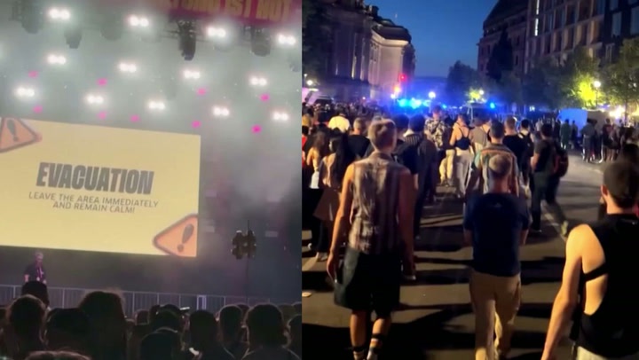 Image from: Berlin Pride attack latest: Police hunt ‘armed and dangerous’ suspect after car driven into crowd leaving one dead