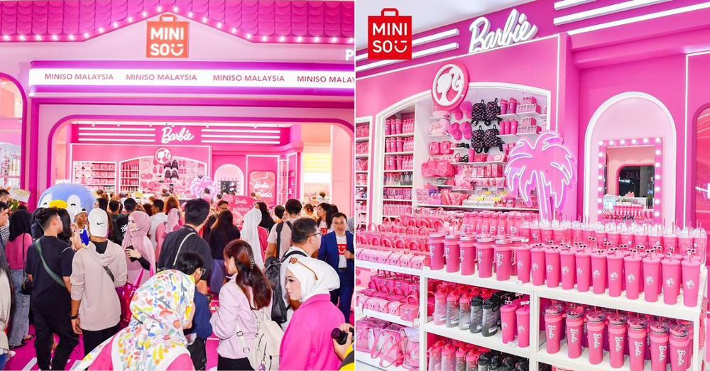 First-Ever Pink MINISO x Barbie IP Collection Store Opens In Berjaya ...