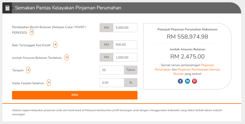 Image from: Tips Lulus Pinjaman Perumahan. Jangan Sampai Loan Kena Reject Pulak