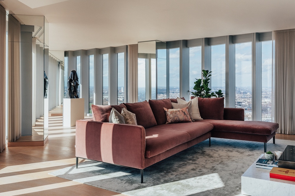 Inside Harry Handlesman's Manhattan Loft Gardens penthouse in London - Automated Penthouse Floor In A High-Rise In Manhattan