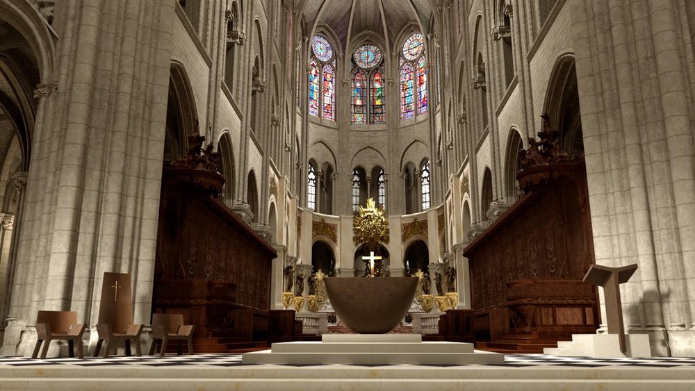 Inside Notre-Dame: Guillaume Bardet's furniture for the restoration of ...