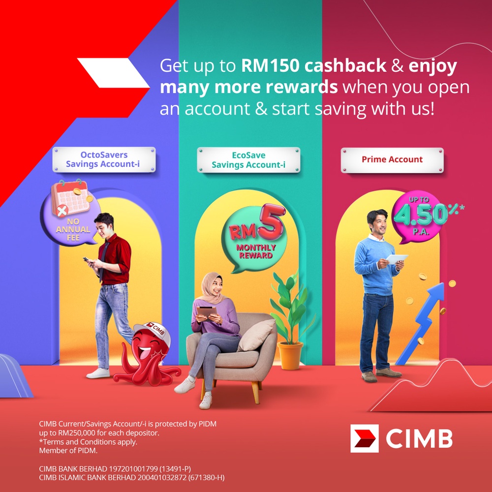 Discover the benefits of opening a bank account with CIMB – cashback ...