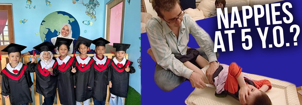 "Still Wearing Diapers At 5 Yrs Old!" - Famous Kindy Founder Shares ...