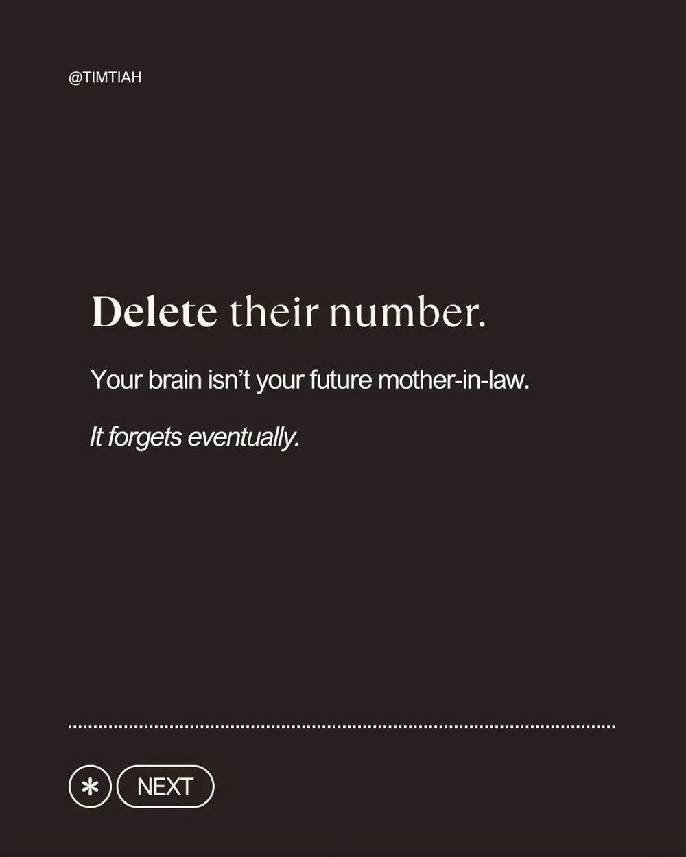 Image from: Still stalking your ex's IG at 2AM?