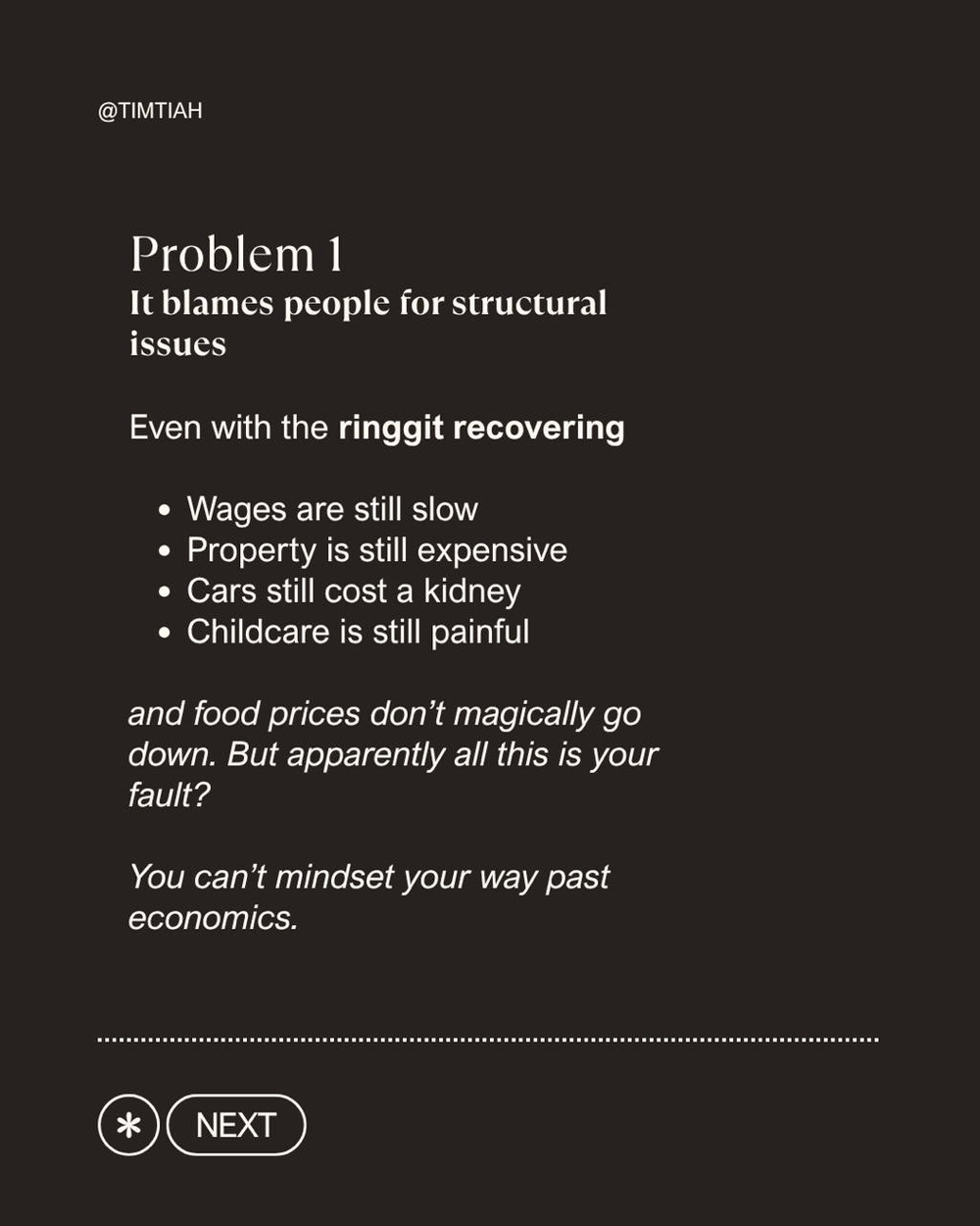 Image from: Why 'poor mindset' is gaslighting