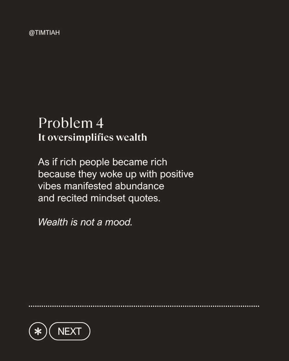 Image from: Why 'poor mindset' is gaslighting