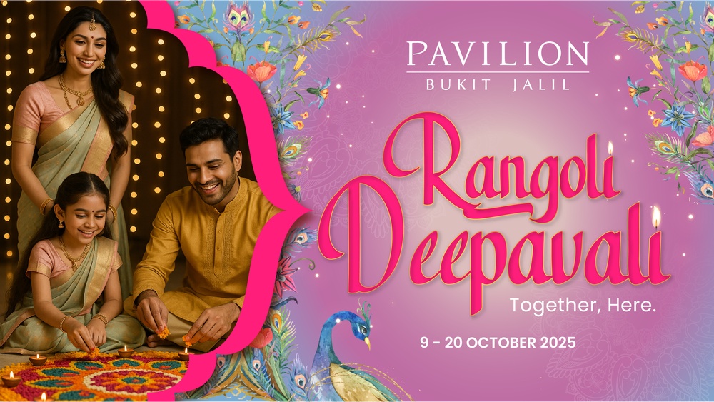 Image from: Celebrate The Spirit Of Rangoli Deepavali Together, Here At Pavilion Bukit Jalil