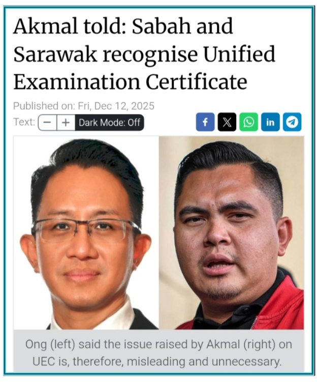 Image from: OPINION | “The UEC Flare-Up!!” – Another “Do-or-Die” Battle Between DAP And UMNO...?!!