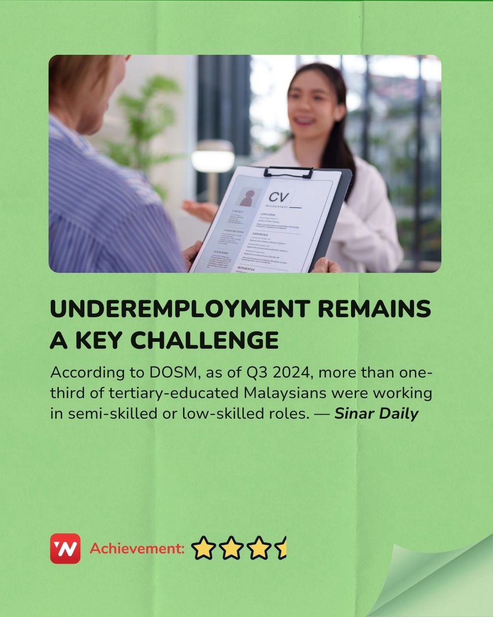 Image from: 2025 Madani Report Card: Ministry of Higher Education