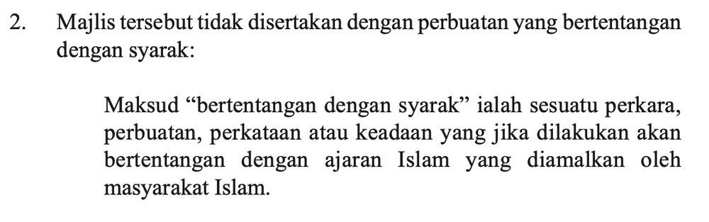 Image from: Ex-Religious Affairs Minister: Haram for Muslims to join 'Secret Santa', even if intention is merely to give presents 