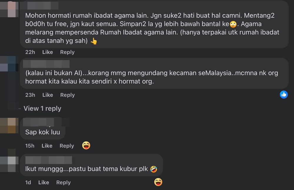 Image from: “Disrespectful!" – Malaysian couple's Ipoh Chinese temple wedding photoshoot draws flak over smoking groom & groomsmen