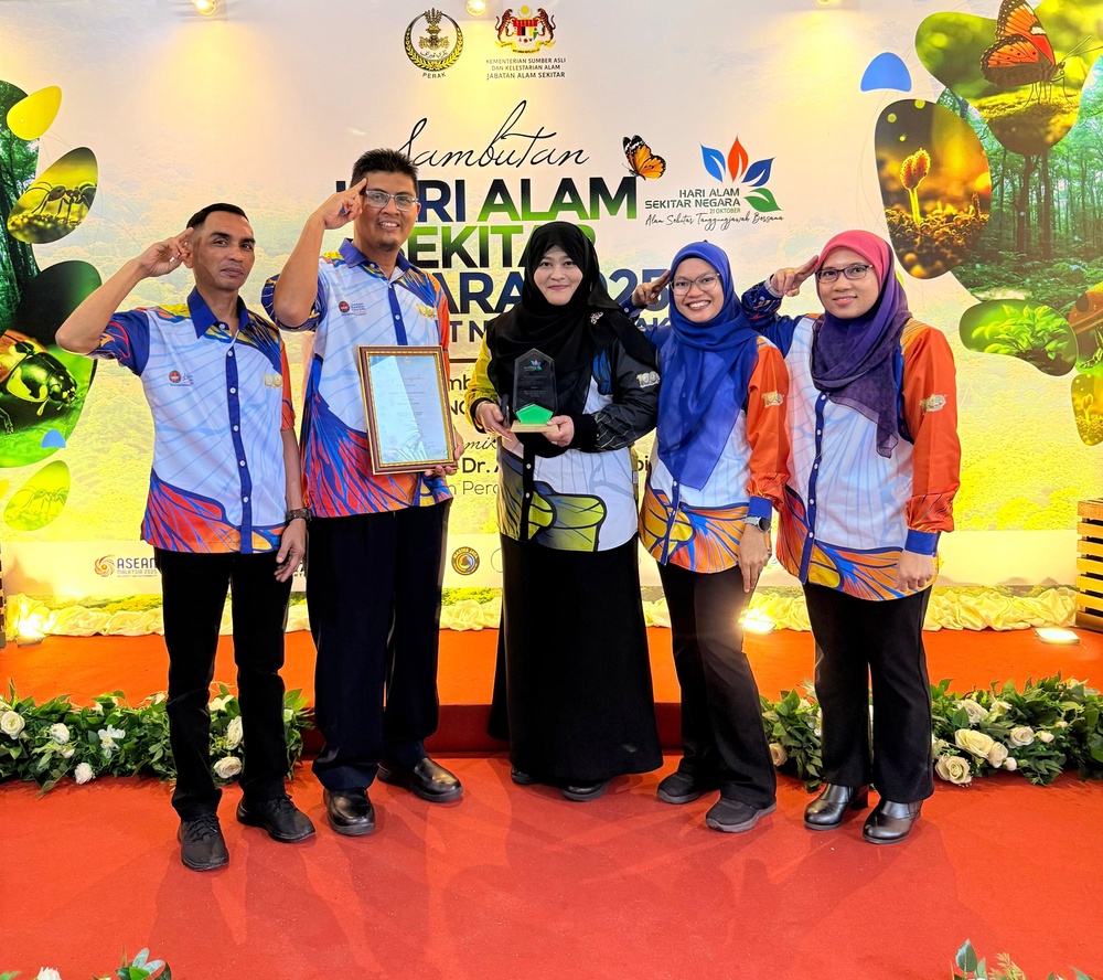 Image from: UPSI terima anugerah IPT Lestari di HASN 2025 Perak