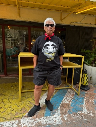 Image from: Walking a Younger Harry Cock Through an Old Rex Cinema