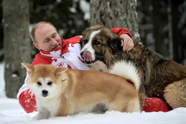 Image from: Pets of World Figures Who Changed the Image of Power